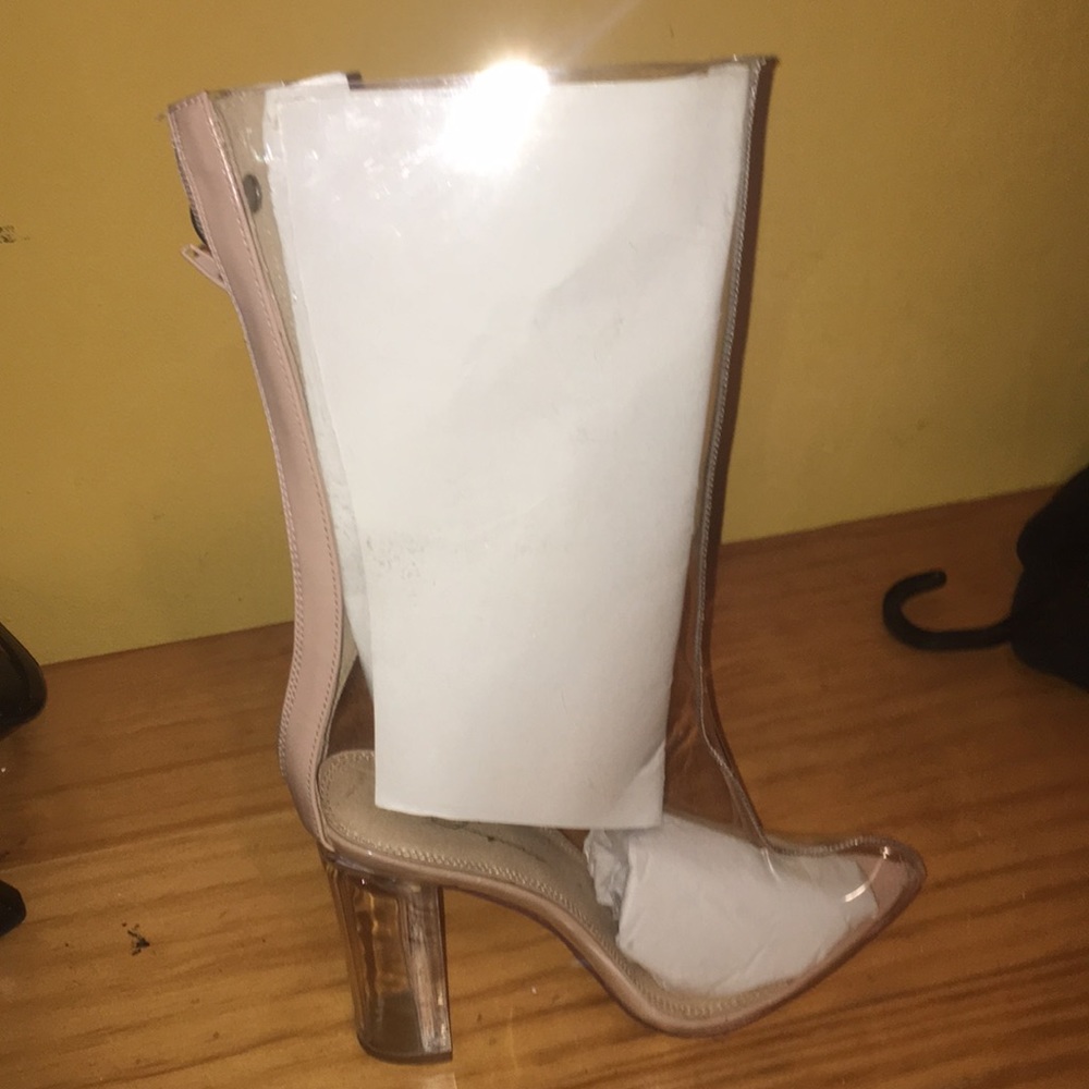 Clear boots